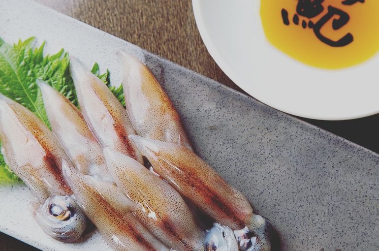 日本酒好きはホタルイカが好き